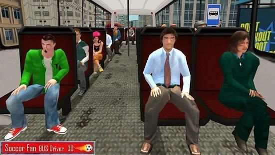 Soccer Fan & Player Bus Driver : Qatar Cup 2022 screenshot 1
