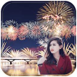 Firework Photo Frame