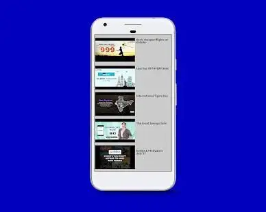 Goibibo Video List स्क्रीनशॉट 1