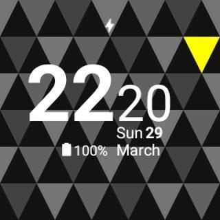Triangular WatchFace स्क्रीनशॉट 4
