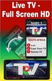 TV South Africa : Live Programs Free TV Sat Guide screenshot 2