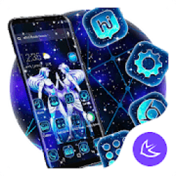 Blue Gemini Constellation Theme &amp; Wallpaper icon
