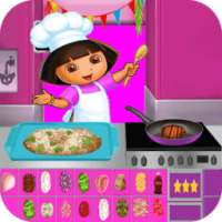 ikon Dora Cooking Dinner