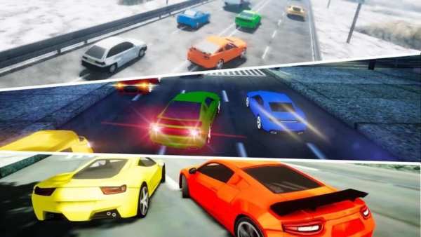 Traffic Highway Car Driving - Car Racing Simulator screenshot 1