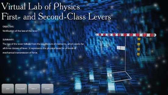 VLab - First- and Second-Class Levers (Free) screenshot 2