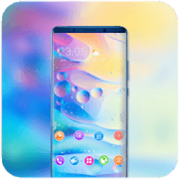 ikon Theme for redmi6A bright bubble wallpaper