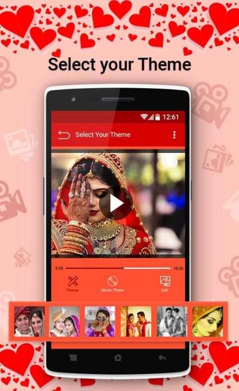 Marriage Photo Video Maker स्क्रीनशॉट 4