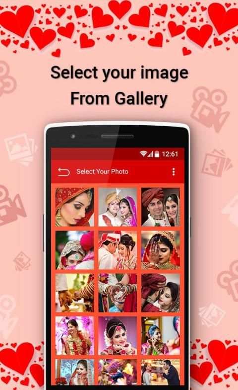 Marriage Photo Video Maker स्क्रीनशॉट 6