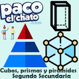 Cubos, prismas y pirámides Segundo Secundaria icon
