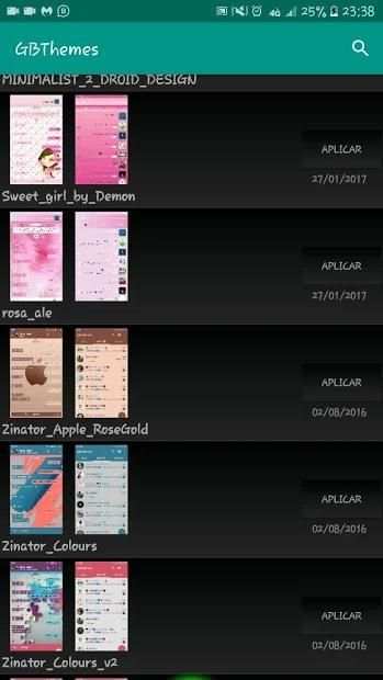 Wassap Plus Temas & Colores screenshot 8