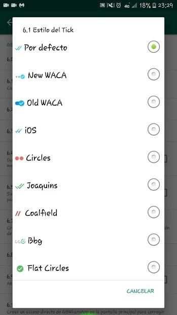 Wassap Plus Temas & Colores screenshot 3