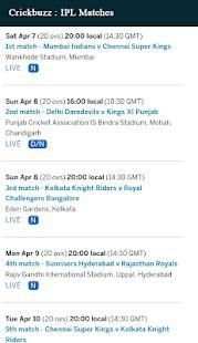 CrickBuzz : Cricket Live Score screenshot 3