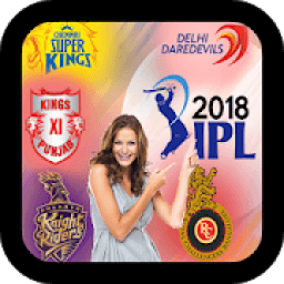 ikon IPL 2018 Match Photo Frame Editor App Maker