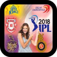 IPL 2018 Match Photo Frame Editor App Maker on 9Apps