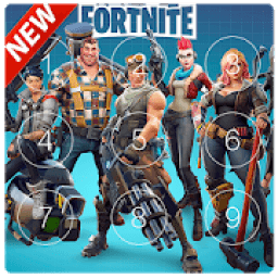 ikon fortnit battle royale lock screen