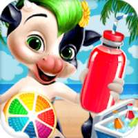 Fruit Juice Summer Drinks: Baby Juice Shop Factory logo