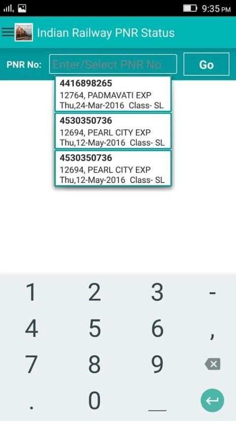 PNR Status screenshot 10