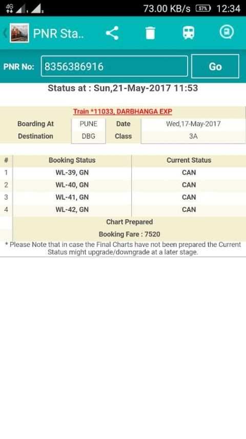 PNR Status स्क्रीनशॉट 11