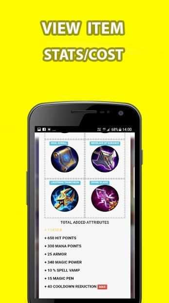 Mobile Legends Item Builder screenshot 1