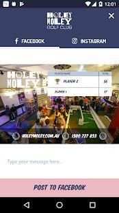 Holey Moley App screenshot 1