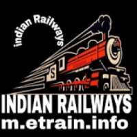 Indian Railways m.etrain@info on 9Apps