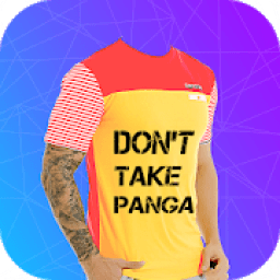 Man T-shirt Photo Suit Editor icon