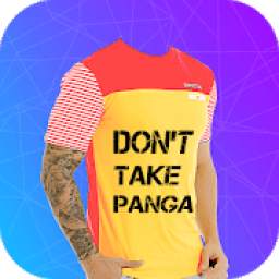 Man T-shirt Suit Photo Editor 1.1