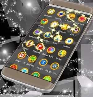 Deep Black Launcher screenshot 5
