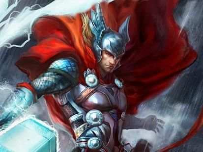 Thor Fanart Wallpapers (superheroes wallpapers) screenshot 1