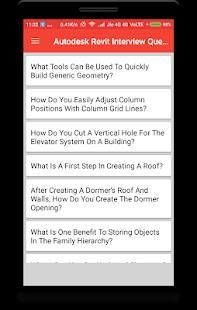 Autodesk Revit Interview Question screenshot 15