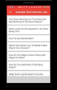 Autodesk Revit Interview Question screenshot 16