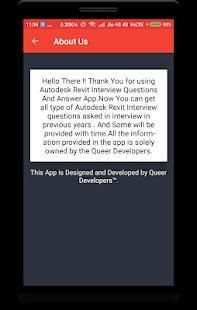 Autodesk Revit Interview Question screenshot 9