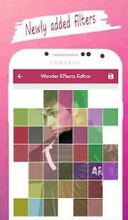 estudio de filtrado - Foto Wonder Efecto screenshot 3