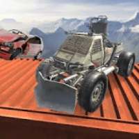 Offroad Monster Truck Car Crash Impossible Tracks