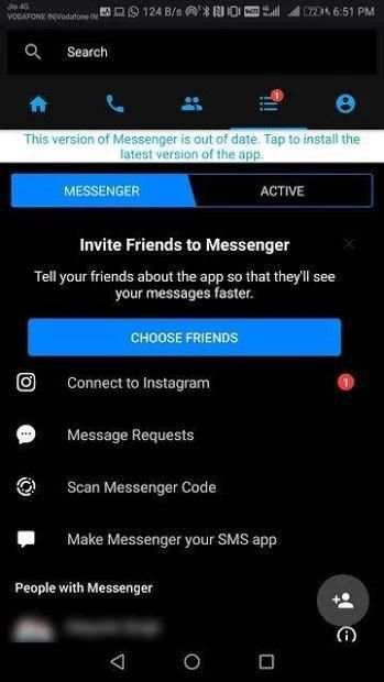 The black messenger screenshot 6