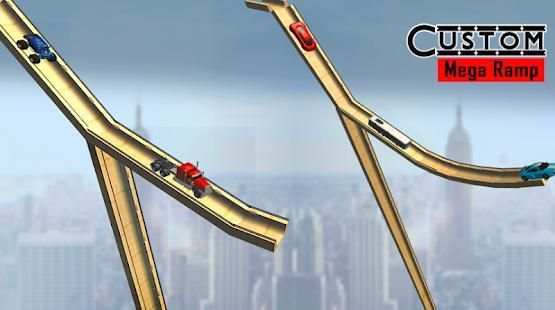 Mega Ramp Car Racing Stunts in Police Crime City screenshot 2