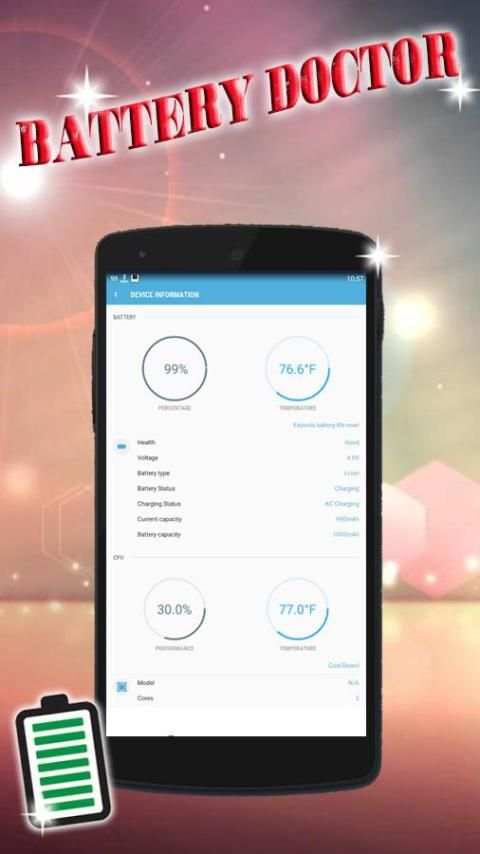 Battery Doctor 2018 - Power Saver Pro screenshot 1