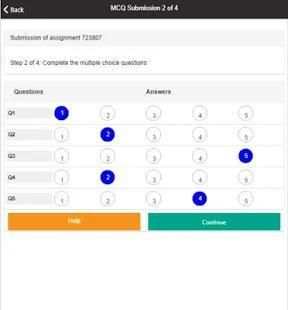 UNISA MCQ App screenshot 3