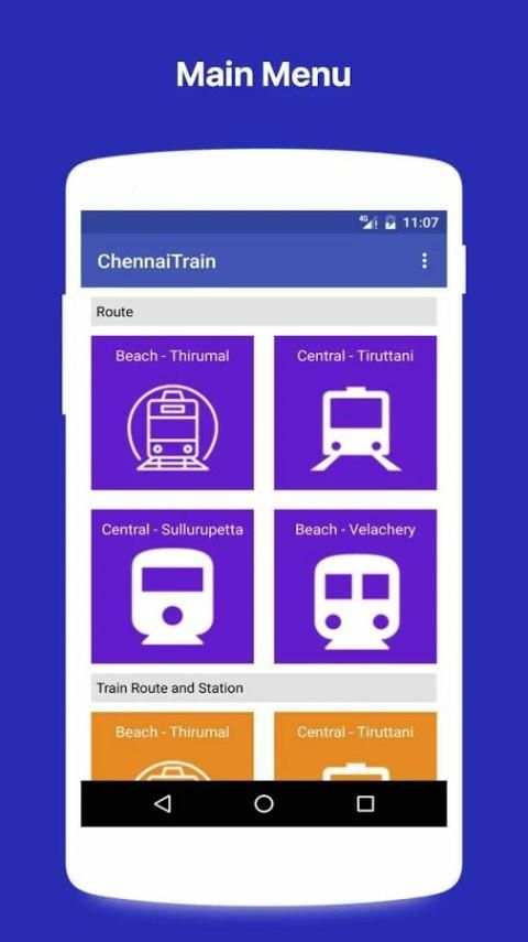 Chennai Local Train स्क्रीनशॉट 5