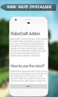 Mod RoboCraft for MCPE screenshot 1