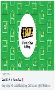 Earn Money Ebates स्क्रीनशॉट 1