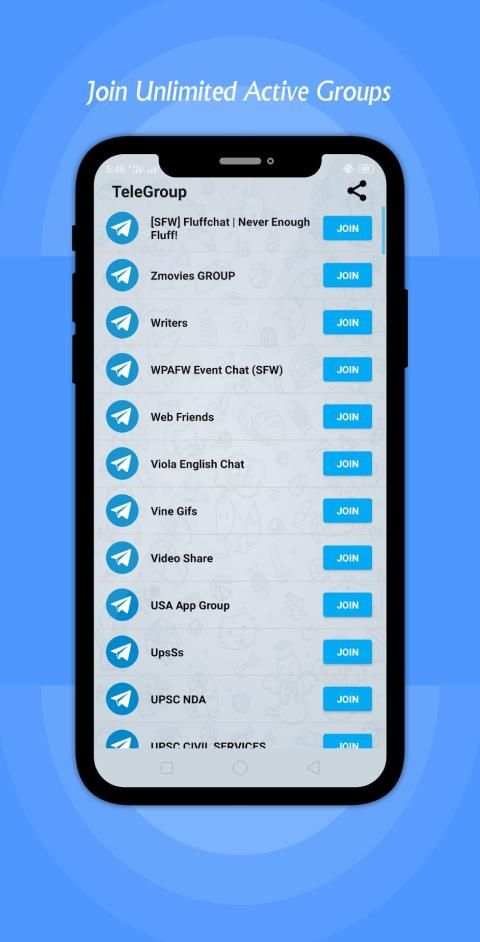 XTGroup - Join Unlimited Active Groups screenshot 3