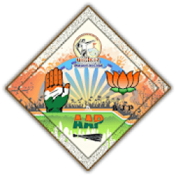 All Party Frame Maker:BJP,Congress,AAP,BSP,NCP,MNS أيقونة
