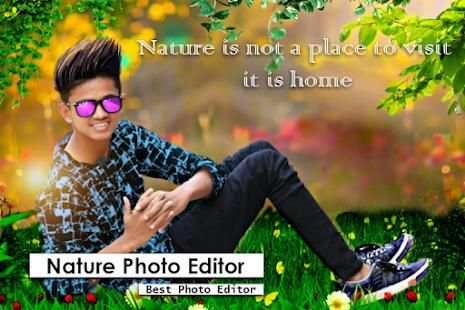 Nature Photo Editor स्क्रीनशॉट 3