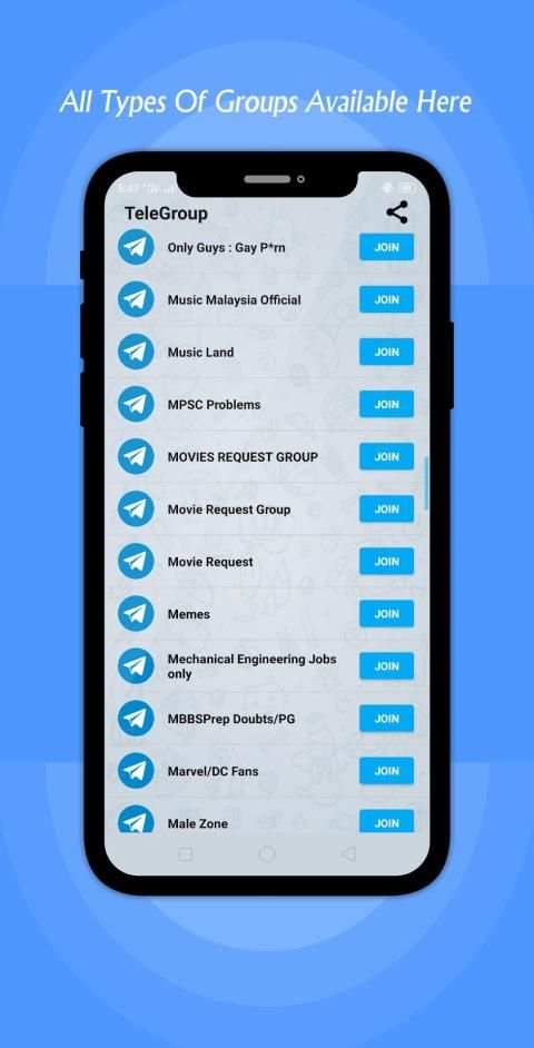 XTGroup - Join Unlimited Active Groups screenshot 2