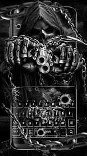 Skullcap Revolver Keyboard Theme screenshot 3
