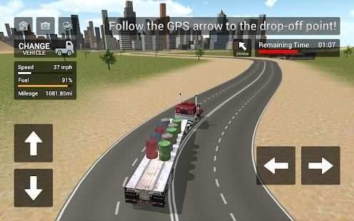 Real Euro Truck Driving Simulator screenshot 5