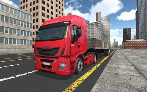 Real Euro Truck Driving Simulator screenshot 2