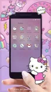Hello Kitty CM Launcher Theme screenshot 1