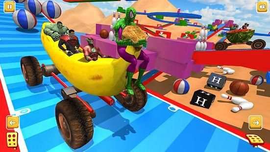 Superhero Apple Car Racing Games Android (Beta) screenshot 5